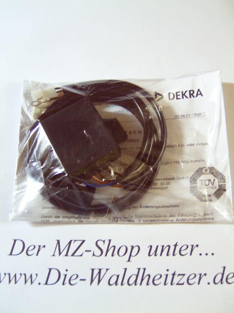 ZÃ¼ndbox Set Enddrosselung RT   Mit Gutachten  am Lager